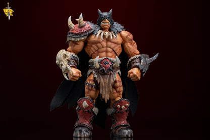 (Preorder) Hero Toys 1/10 Tribal Hunter Orc Tracker & War Bear action figure