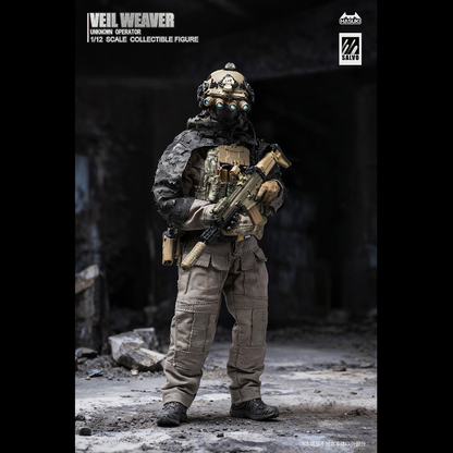 (Pre-order) Hasuki 1/12 Black Ops NO.4 SA04 Veil Weaver Action Figure