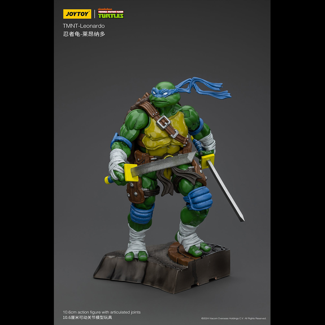 (Pre-order) Joy Toy TMNT Ninja Turtle 1/18 Scale Leonardo