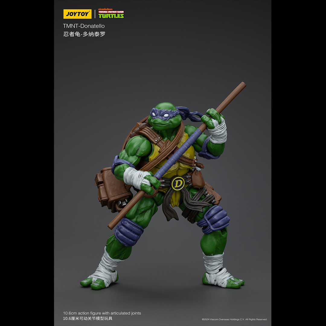 (Pre-order) Joy Toy TMNT Ninja Turtle 1/18 Scale Donatello