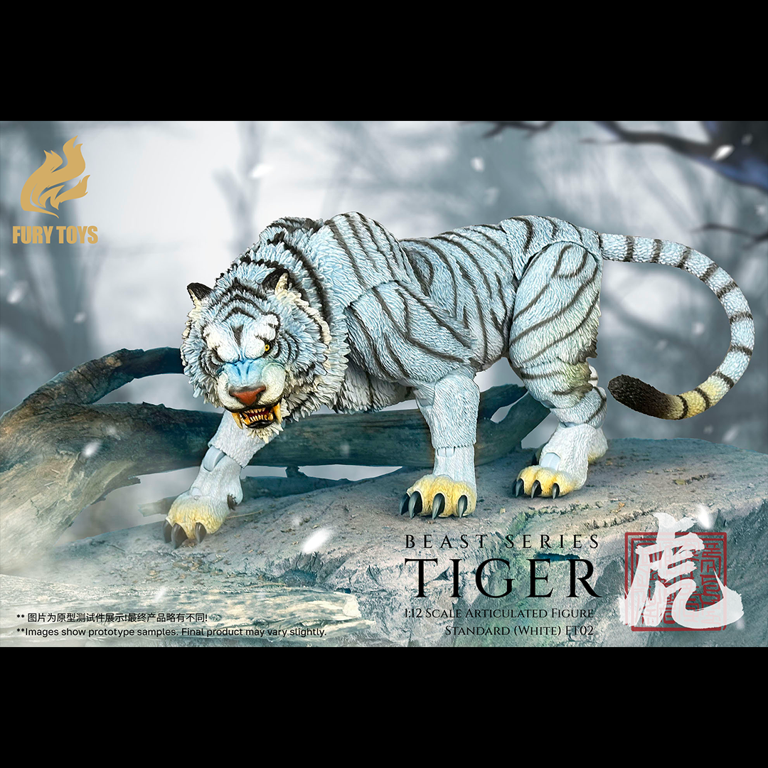 (Pre-order) Fury Toys Beast Series FT02 Standard White Tiger