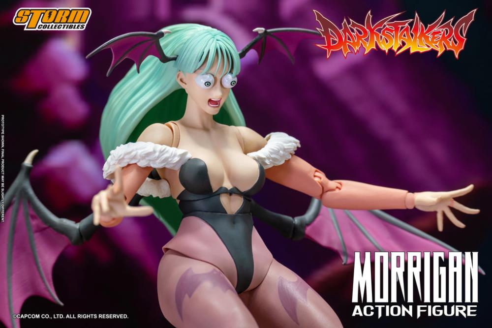 Morrigan is a succubus and the head of house Aensland, a ruling-class family of the Makai Kingdom. Despite being a soul-consuming demon, Morrigan is a benevolent ruler. She will do anything to protect her homeland and views Ultron Sigma as its ultimate threat. Morrigan has chosen to ally herself with the resistance. Some are wary about partnering with her, but she has taken a liking to Ghost Rider, the ultimate supernatural enforcer, conveniently neutralizing any threat she poses. 