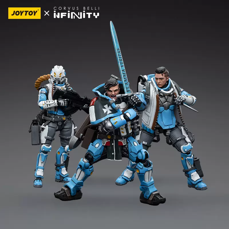 Joy Toy Infinity PanOceania Scale 1/18 Team of 3