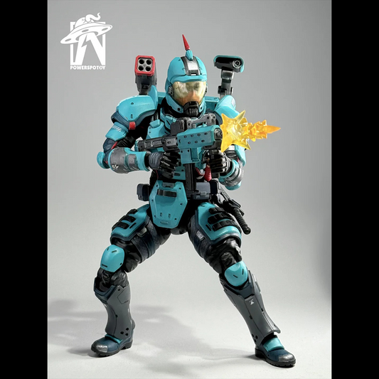 (Pre-order) PowerSpot Toy 1/12 Xpedion Silver Lightning Commando figure Standard