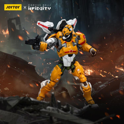 The Joy Toy Special Action Team Tiger Soldier (Male) action figure is perfect for collectors and fans of the Infinity universe, as well as those who appreciate high-quality action figures. With its impressive level of detail and articulation, this action figure is a must-have for any serious collector or fan.