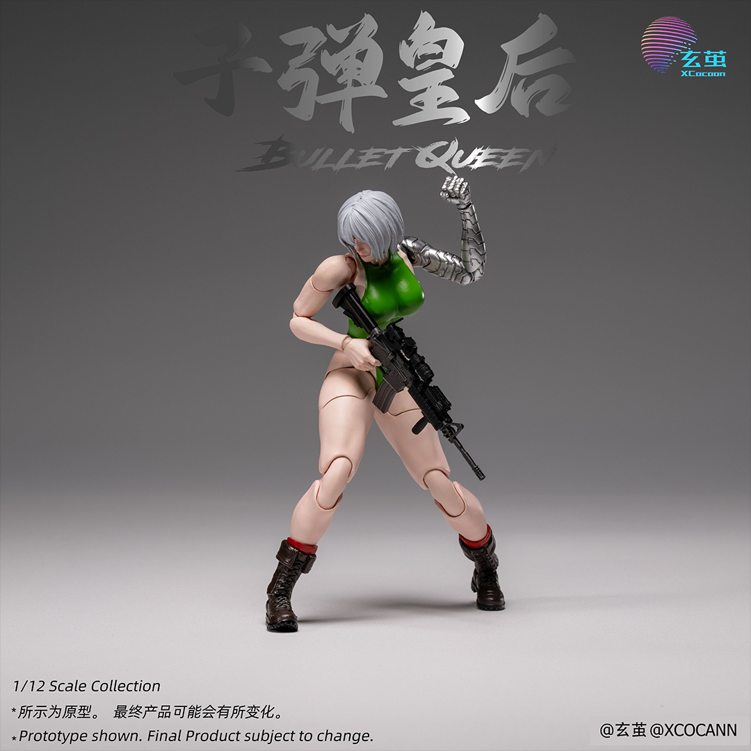 (Pre-order) Xocann studio 1/12 Cyberpunk fighters Bullet Queen Standard