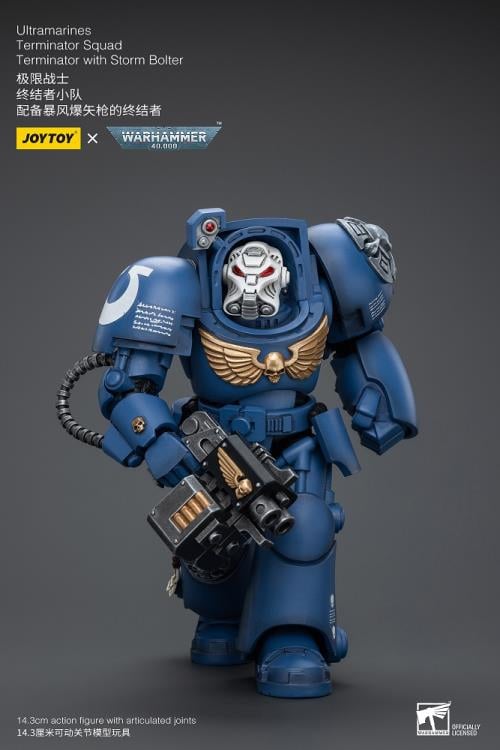 Joy Toy brings the Ultramarines to life with this Warhammer 40K 1/18 scale action figure! Highly disciplined and courageous warriors, the Ultramarines have remained true to the teachings of their Primarch Roboute Guilliman for 10,000 standard years. Keeping watch over the Imperium, they personify the very spirit of the Adeptus Astartes.