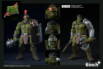 (Pre-order) Jade Scar the fighter 8.3 inches 1/12  figure