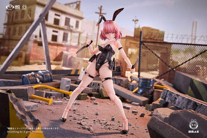 Add a new Bunny Rapid Action Squad protector to your figure collection with the Commando Belka 1/12 scale action figure by Sushing. This figure is over 6 inches tall and is fully articulated to allow for a variety of fun poses with the character. Belka also comes with additional parts and accessories allowing you to customize the figure how you want. Be sure to add this figure to your collection!