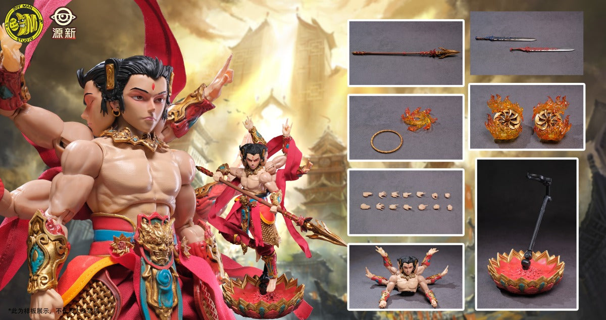 (Pre-order) JMToys JX02502 Nezha Deluxe Ver. 1/12 Figure