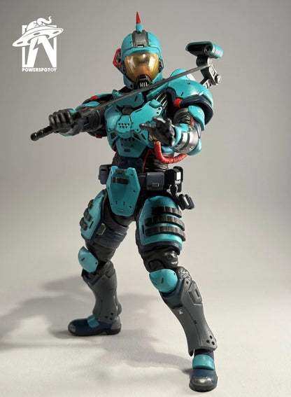 (Pre-order) PowerSpot Toy 1/12 Xpedion Silver Lightning Commando figure Deluxe