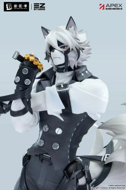 Based on the popular Zenless Zone Zero video game comes the Von Lycaon 1/7 scale figure by Apex Toys! This figure stands an impressive 13 inches in height as it displays Von Lycaon in a popular pose while standing on a themed base. This Victoria Housekeeping member has been brought to life in 3D figure form, with special effort paid to capture the various details of the character's wolf-like aspects and mechanical legs.