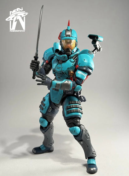 (Pre-order) PowerSpot Toy 1/12 Xpedion Silver Lightning Commando figure Standard