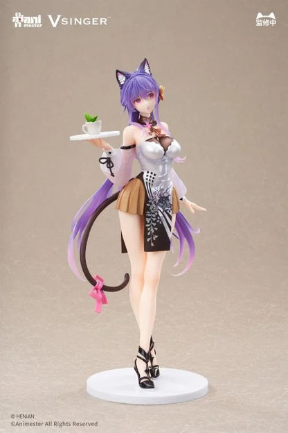 Based on the Vsinger character comes the Mo Qingxian (Tea Time Melody) 1/7 scale figure by AniMester! This highly detailed figure is around 10 inches in height and displays Mo Qingxian in a cute outfit as she holds a cup of tea in a popular pose. Don't miss out on adding this figure to your collection!