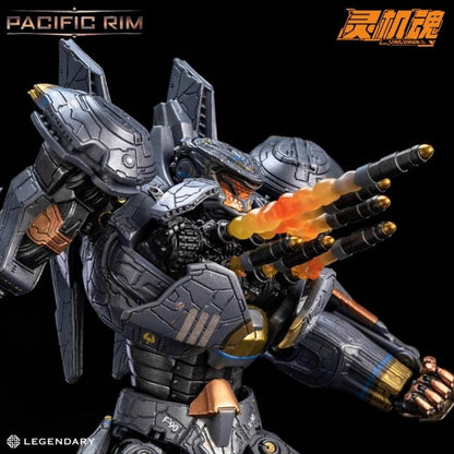 From Pacific Rim comes an all new action figure of Striker Eureka by LingJiHun! This highly detailed figure captures the awesome mecha's look from the film and is highly articulated to create a variety of poses. Equipped with additional parts and accessories to customize the figure, this is one figure you won't want to miss out on! Get ready to fight the kaiju and defend mankind when you order your figure today!