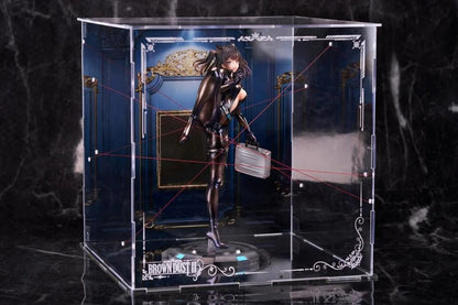 From the BrownDust2 video game comes the Scheherazade (Code Name S version) 1/7 scale figure by Apex Toys! This figure is a little under 10 inches in height and displays Scheherazade in a tight fighting outfit as she holds a briefcase with a panicked look on her face.