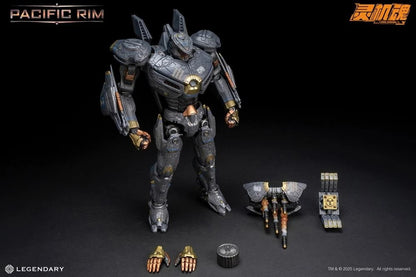 From Pacific Rim comes an all new action figure of Striker Eureka by LingJiHun! This highly detailed figure captures the awesome mecha's look from the film and is highly articulated to create a variety of poses. Equipped with additional parts and accessories to customize the figure, this is one figure you won't want to miss out on! Get ready to fight the kaiju and defend mankind when you order your figure today!
