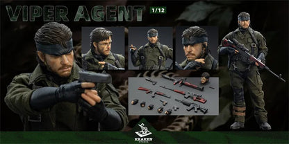 (Pre-order) Kraken Studio 1/12 Viper Agent figure Deluxe Version