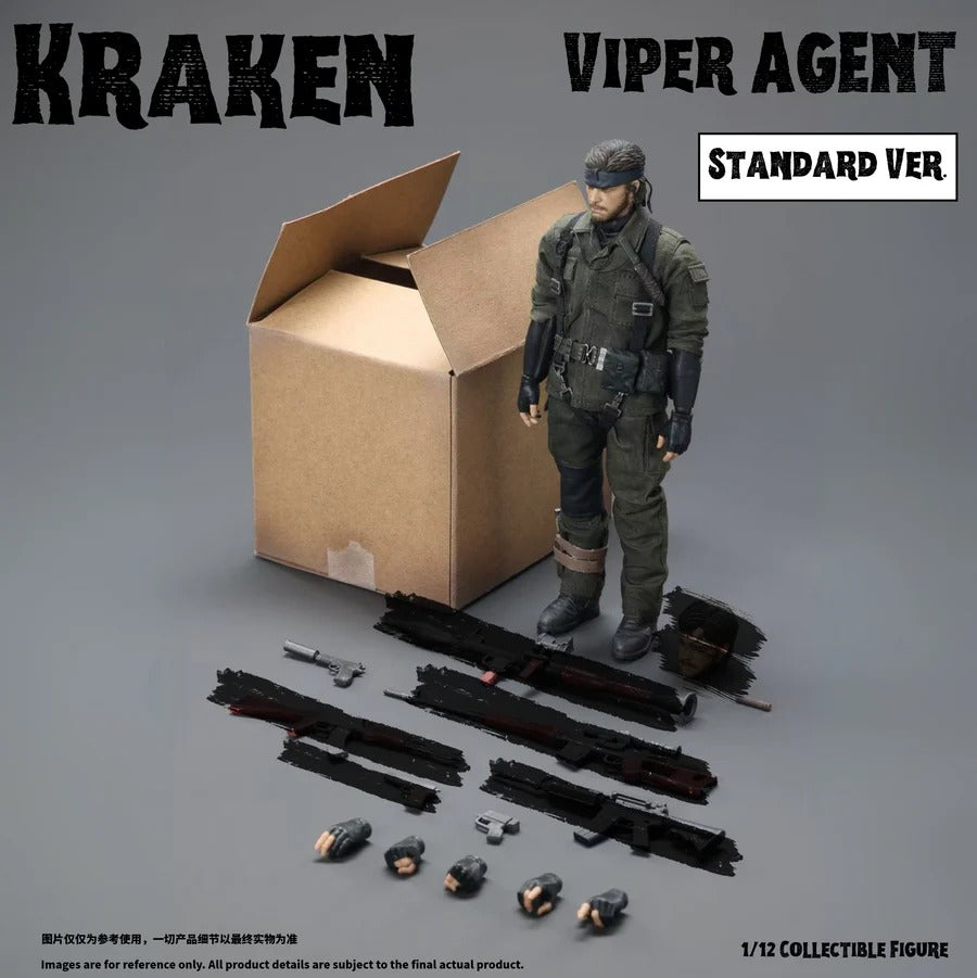(Pre-order) Kraken Studio 1/12 Viper Agent figure Standard Version