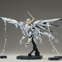 Souling Toys proudly presents the highly anticipated Daytime Meteor model kit. This kit features a dragon and his rider as well short art book featuring the characters and their fantasy world.

Once assembled the dragon is just over 24 inch in length with a wingspan just under 34 inches. The prebuilt diecast joints help to support the giant body. The multi joints in neck and tail provide flexibility for posing. The joint locks located at the wing can keep the wing in place even while extended.