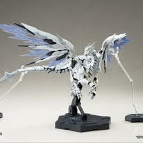 Souling Toys proudly presents the highly anticipated Daytime Meteor model kit. This kit features a dragon and his rider as well short art book featuring the characters and their fantasy world.

Once assembled the dragon is just over 24 inch in length with a wingspan just under 34 inches. The prebuilt diecast joints help to support the giant body. The multi joints in neck and tail provide flexibility for posing. The joint locks located at the wing can keep the wing in place even while extended.