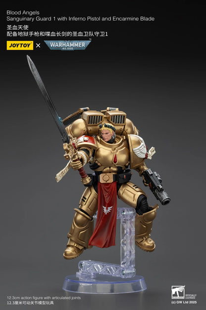 (Pre-order) Joy Toy Warhammer 40K Blood Angels Sanguinary Guard Team of 3