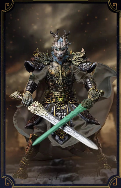 (Pre-order) Fancy Realm 1/12 Gold Dragon Warrior figure with preorder bonus