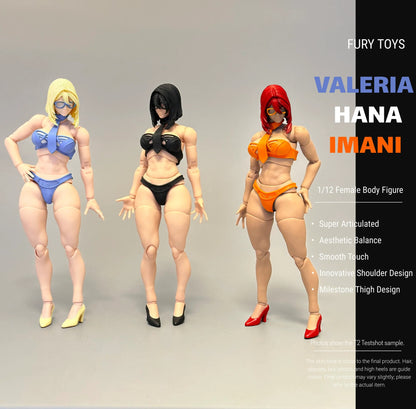 (Pre-order) Fury Toys 1/12 Female Body figure