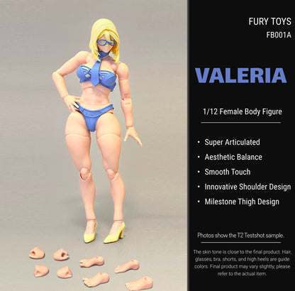 (Pre-order) Fury Toys 1/12 Female Body figure