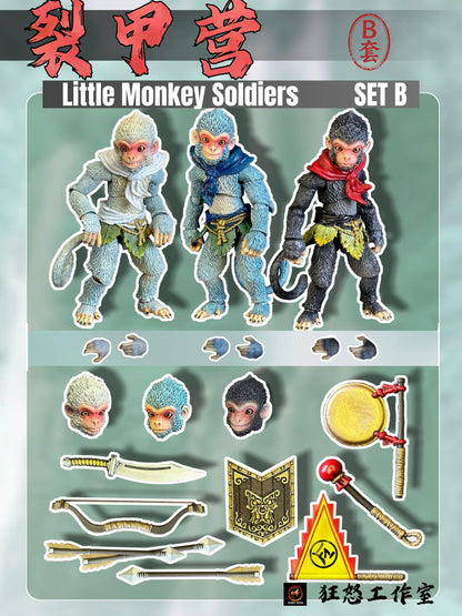 (Pre-order) Fury Toys Monkey King Sunwukong's Little Monkey Soldiers Set B