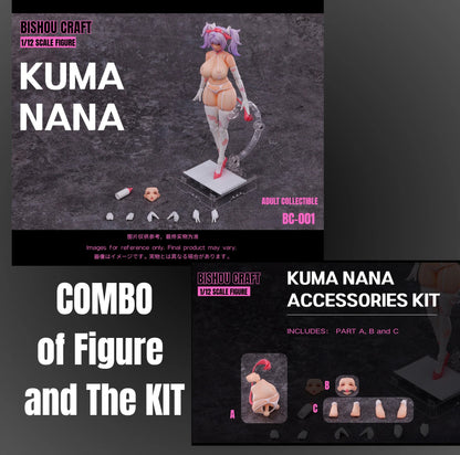 (Pre-order) Bishou Craft 1/12 Kuma Nana figure + accessories kit