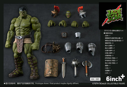 (Pre-order) Jade Scar the fighter 8.3 inches 1/12  figure