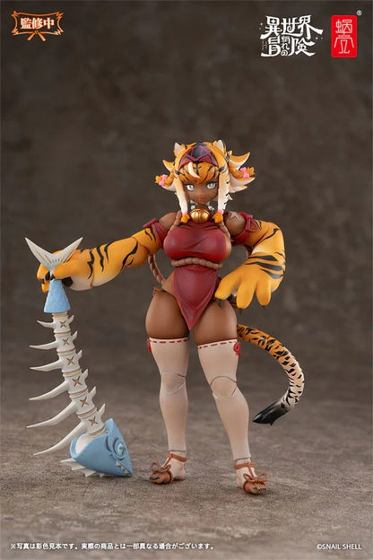 (Pre-order) Snail Shell Garu The Tiger Warrior Girl 1/12 Figure