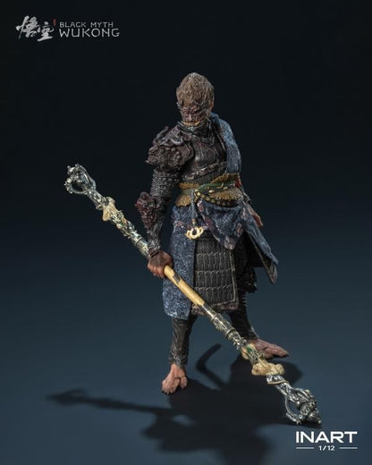 The Destined One is the player-controlled protagonist from Game Science‘s critically acclaimed Black Myth: Wukong. In this groundbreaking adaptation of Journey to the West, the Destined One hones his mastery of staff combat to explore the perilous yet fantastical world.

Officially licensed by Game Science, this twelfth scale action figure in Standard version boasts incredible articulation including toe joints through advanced engineering that delivers superior playability and displayability. 