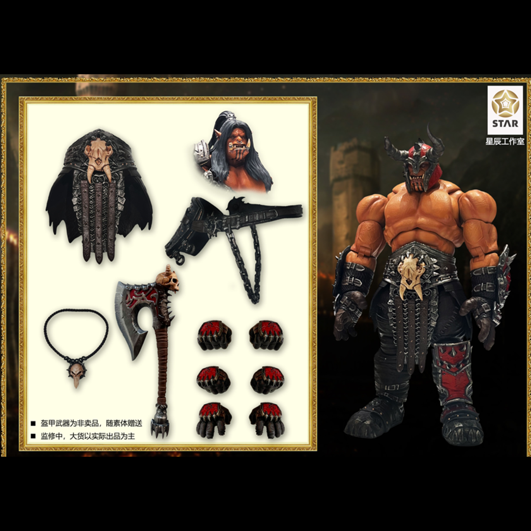 Star studio 1/12 Ancient War wave 1 Orc Body and Custom Kit 01Tan