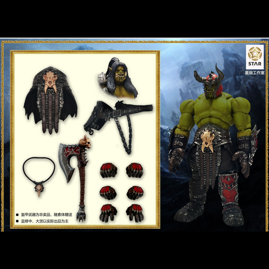Star studio 1/12 Ancient War wave 1 Orc Body and Custom Kit 02Green