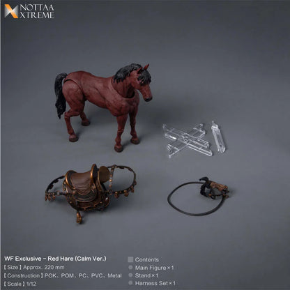(Preorder) Nottaa 1/12 Chitu Horse WF Limited Edition Elegant & Calm Ver. horse figure