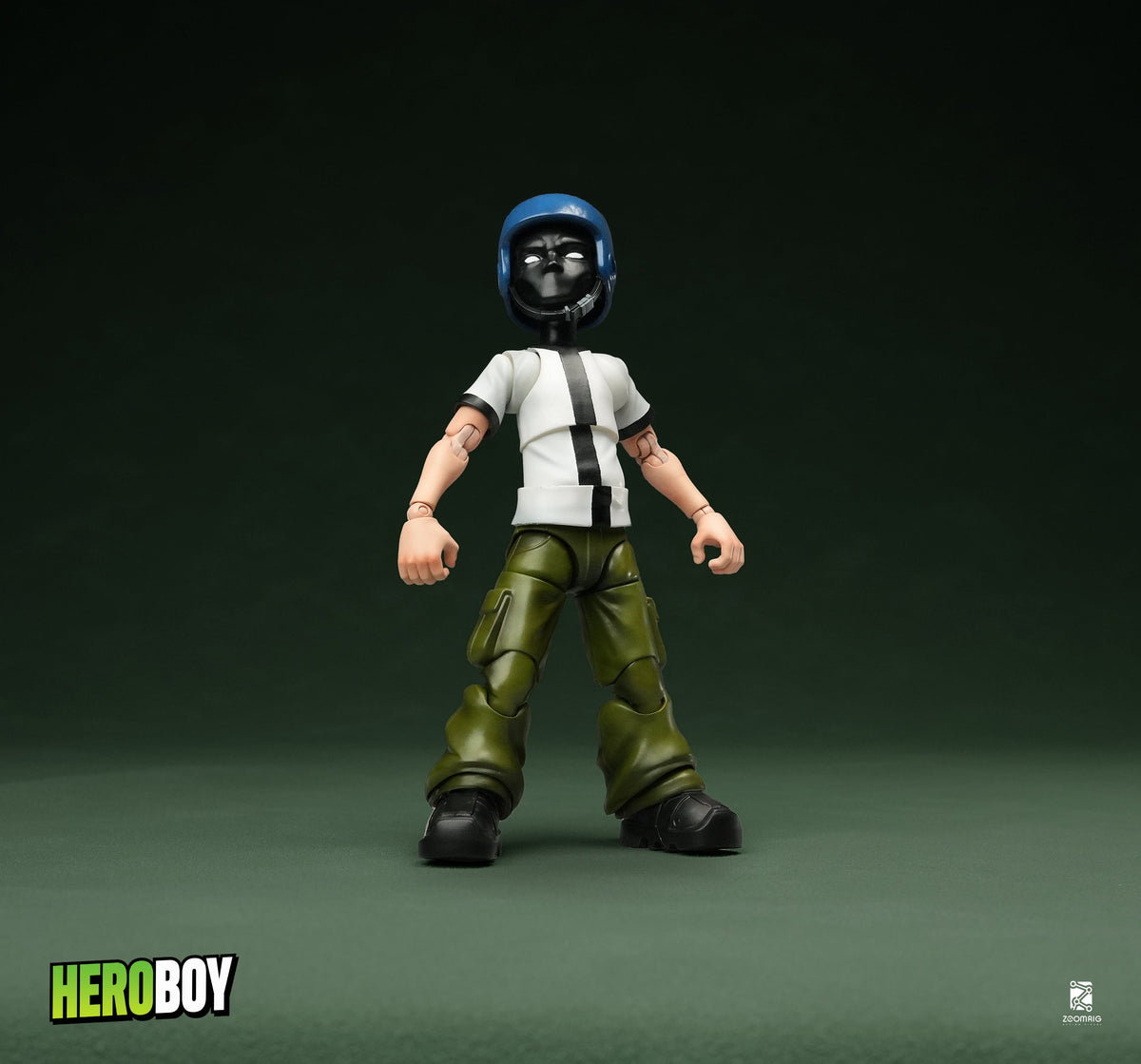 (Preorder) Zoomrig ZR-002 Hero Boy Green Hero & TN-002 Bonus Kit Combo 1/12 13cm action figure