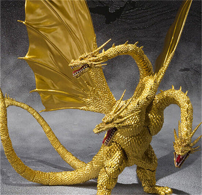 (Unbranded) Three-headed Dragon Action Figure 40cm