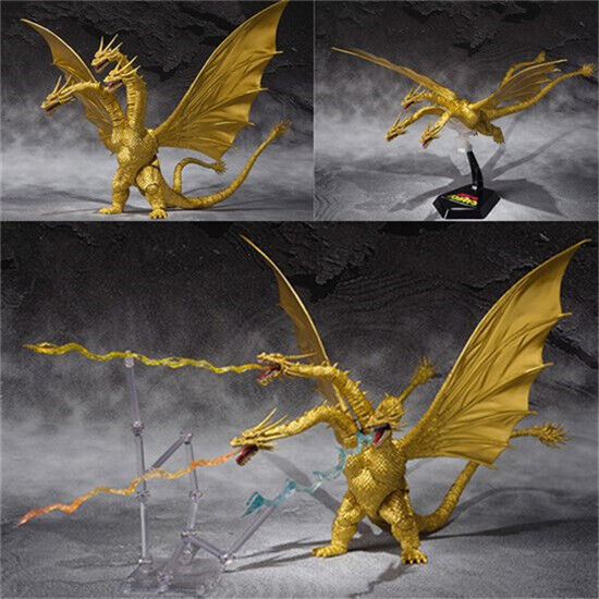 (Unbranded) Three-headed Dragon Action Figure 40cm