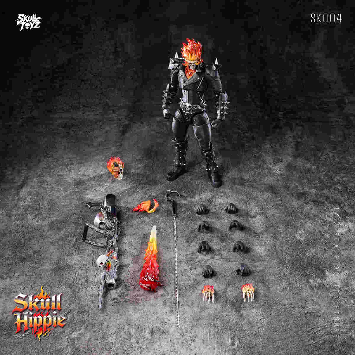 (Preorder) Skull Toyz SK004 Skull Hippie 1/12 action figure