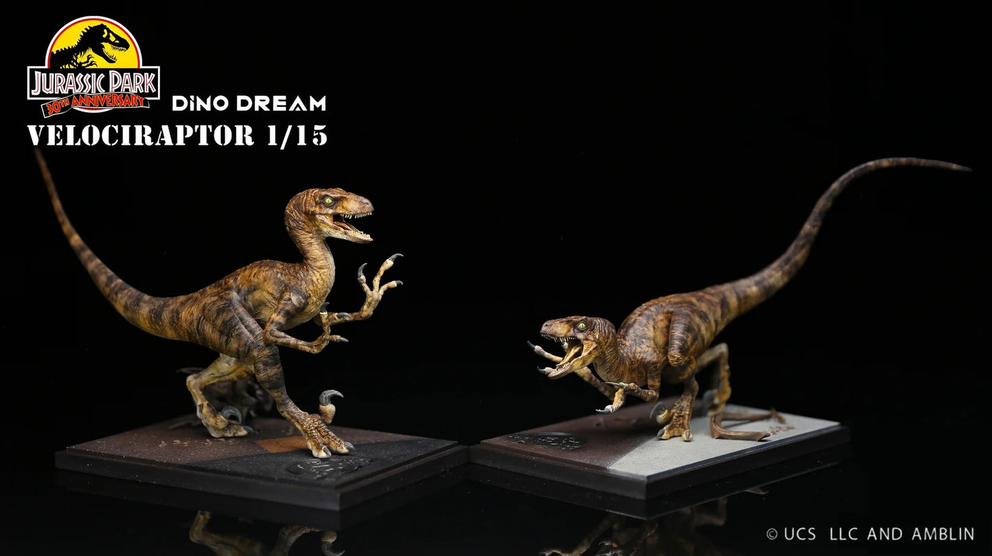 Dino Dream 1/15 Velociraptor Raptor Pair