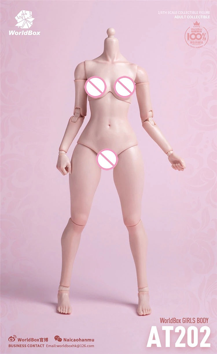 Worldbox 1:6 D cup Pale Breast Kits Cover Model Fit 12'' Female PH TBL  Figure