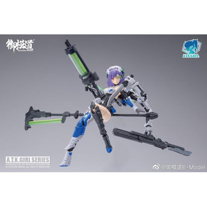 Eastern Model Machine A.T.K. Girls is a line of model kits become fully articulated figures once complete. Start collecting the series today! Add to your model kit collection with this Frankenstein A.T.K. Girl! With the included accessories you can create endless, action-packed scenes.