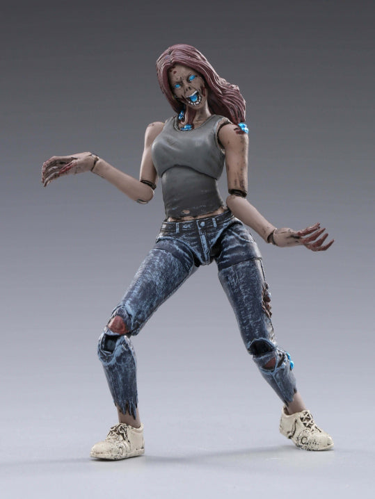 Joy Toy awesome LifeAfter 1/18 scale zombie JoyToy figure features realistic details and multiple points of articulation for posing!