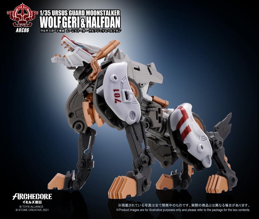 Toys Alliance ARC-06 Ursus Guard Moonstalker Wolf Geri & Halfdan