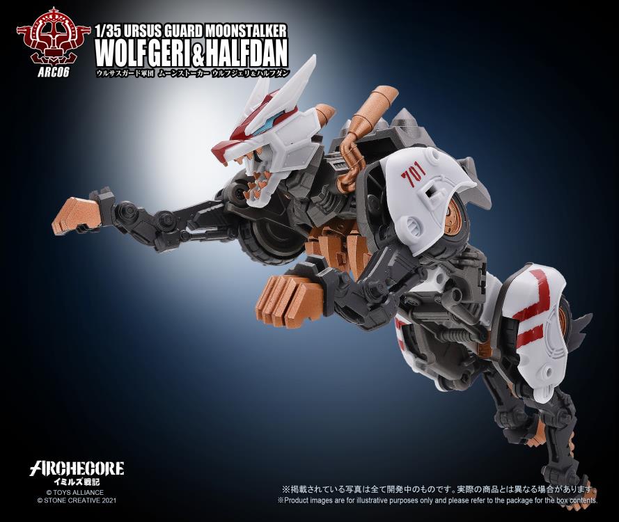 Toys Alliance ARC-06 Ursus Guard Moonstalker Wolf Geri & Halfdan