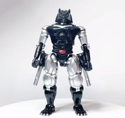 TransArt introduces their release BWM-04 Black Agent! The shiny black coloring scheme looks great, and they even managed to get a lot of details in this figure. BWM-04 Black Agent is Masterpiece scaled and includes moveable joints, mini cassette tape, and is approximately 6.5-inches tall in robot mode.