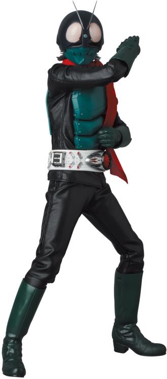 Kamen Rider joins the Real Action Heroes line! Kamen Rider features premium details and is highly articulated. He comes with multiple hands for more display options.