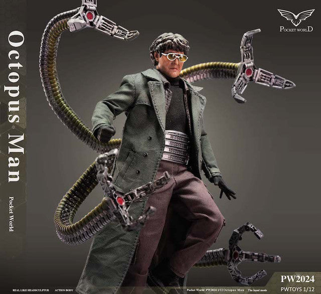 Pocket World Toys Octopus Man 1/12 Scale Figure Deluxe Version PW2024B